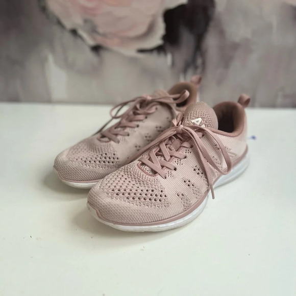 ! APL Techloom Pro Rose White Women’s 10 Sneakers - Picture 1 of 7